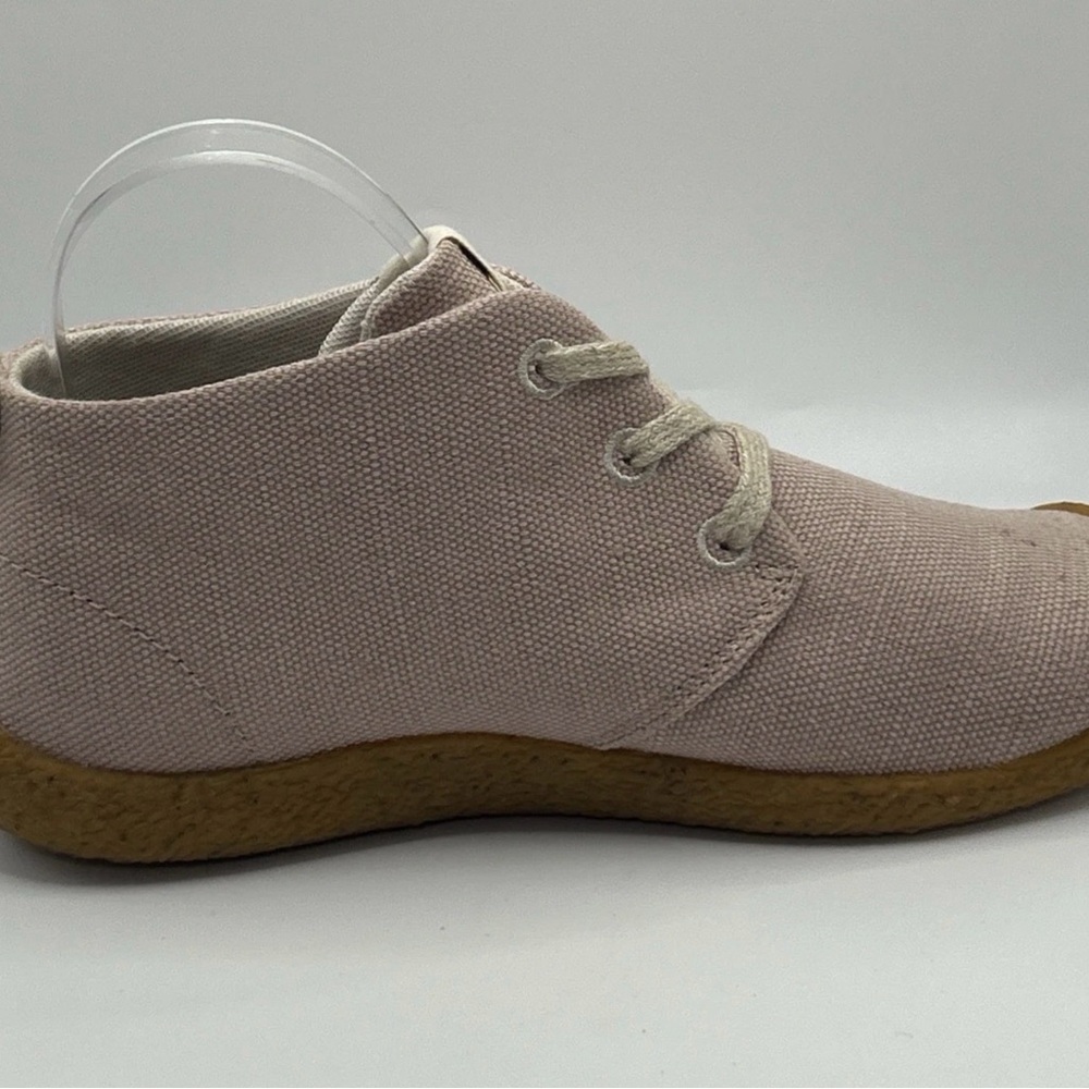 Keen Mosey Chukka Boots Women’s 8 Rose Pink Fawn Birch Canvas Moc Toe NEW - Picture 7 of 16